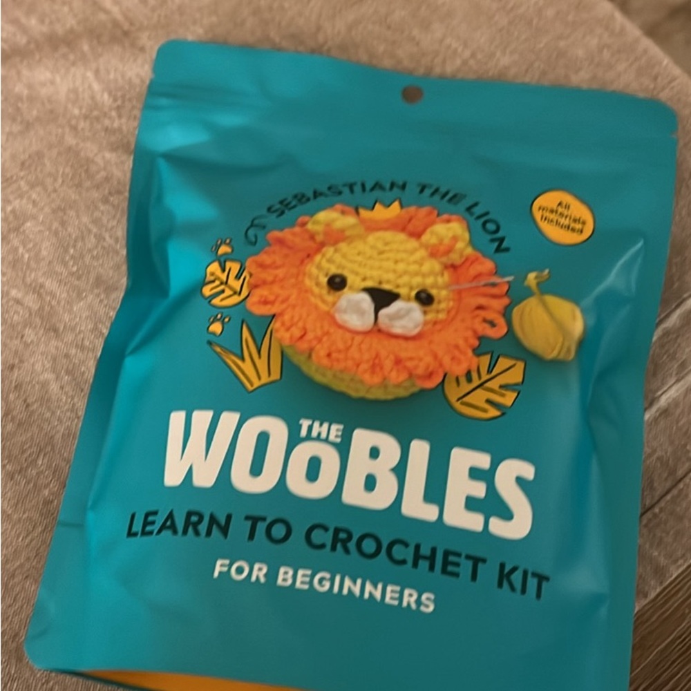 NWT UNOPENED Woobles Crochet Kit